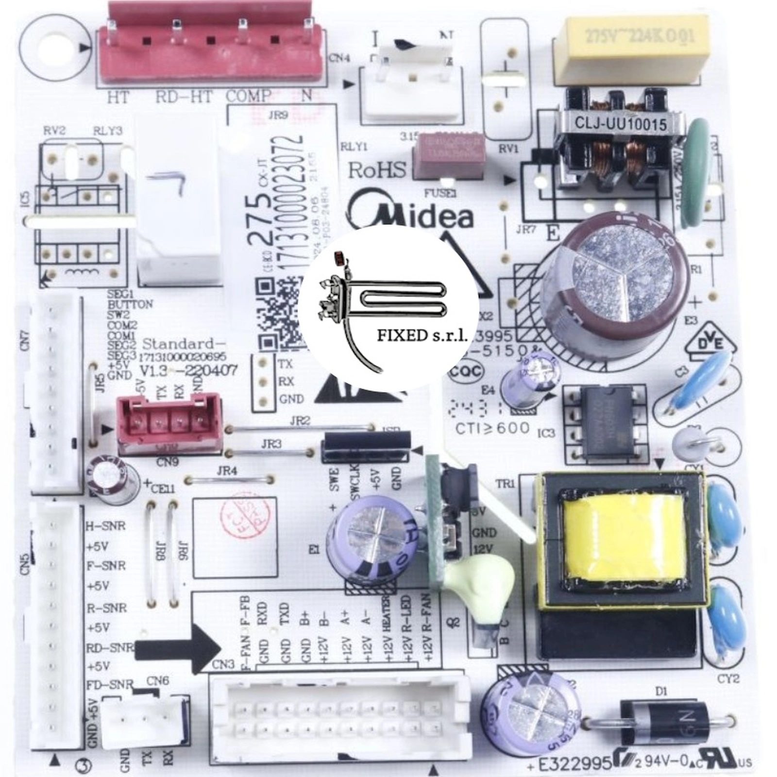 Scheda Controllo frigorifero Midea 17131000023072