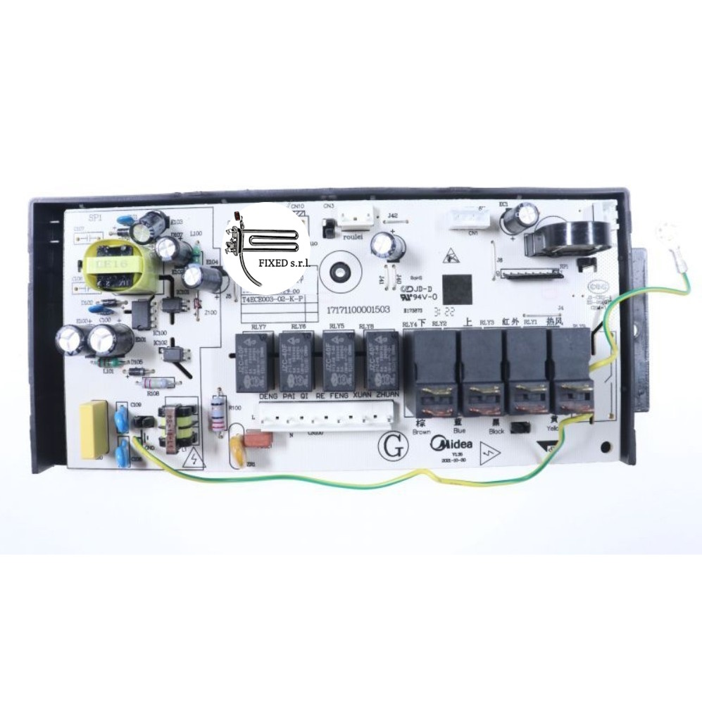 Scheda forno Midea 17171100001500