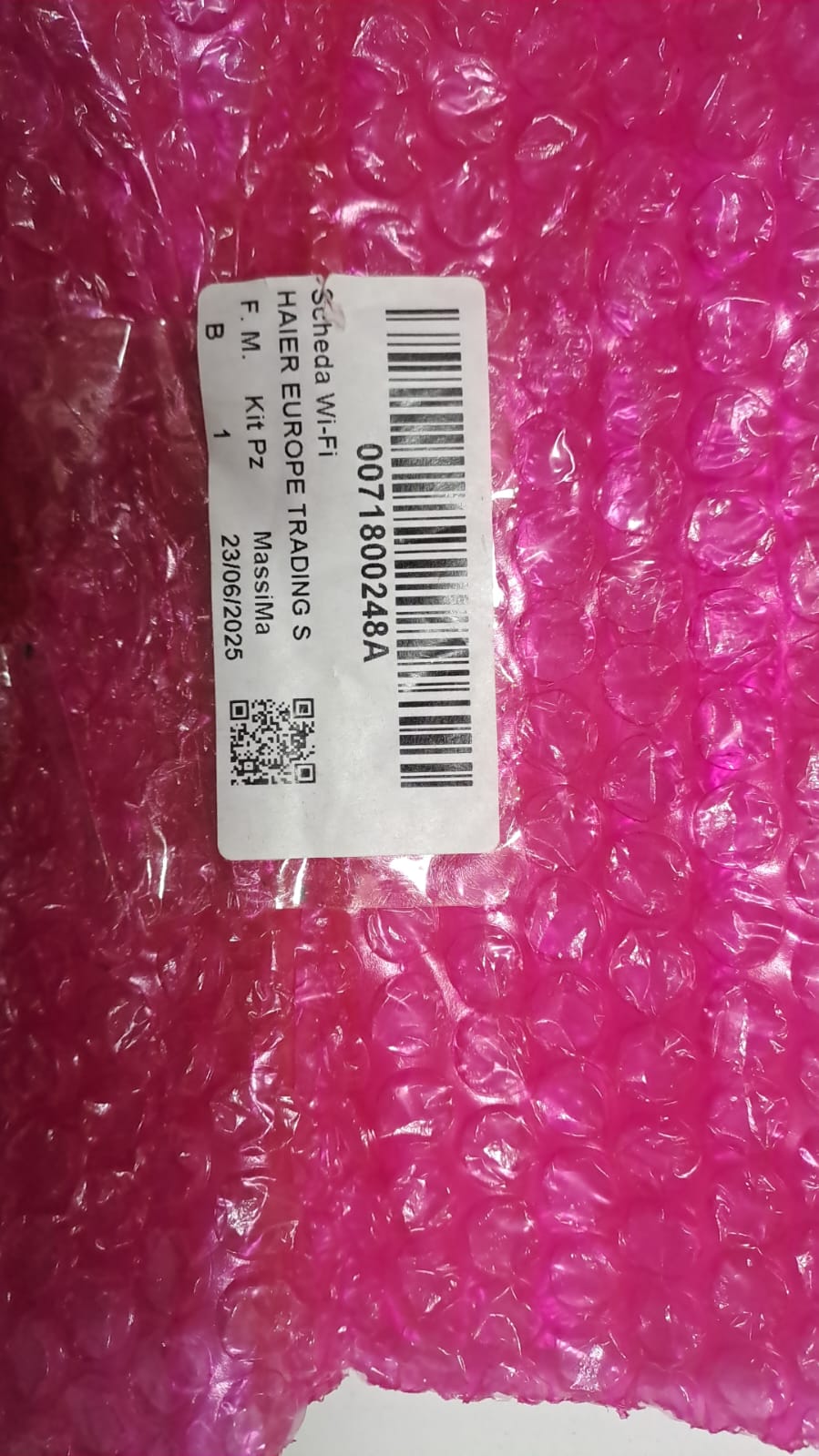 Scheda Wi-fi Haier 0071800248A