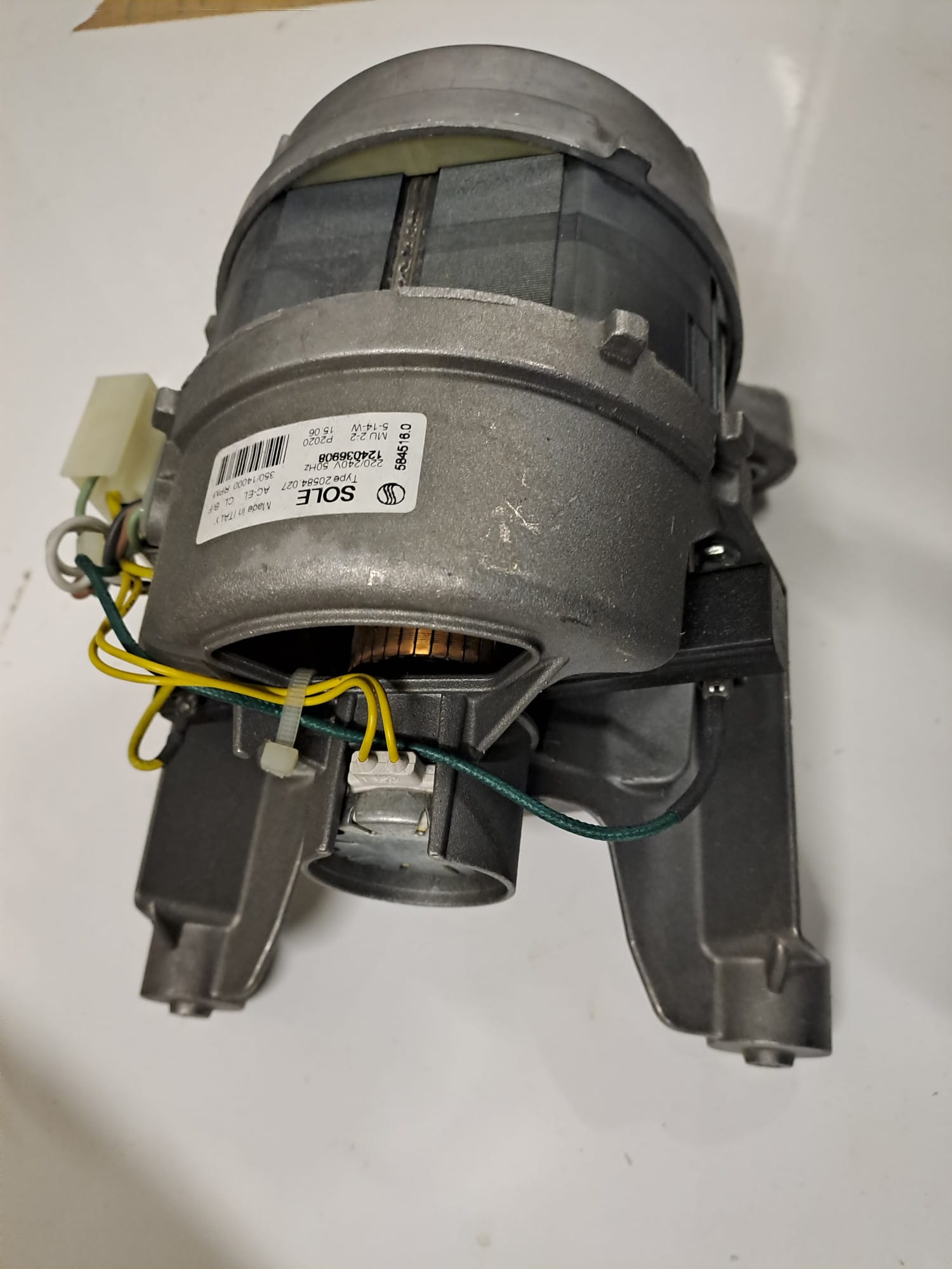 Motore a collettore lavatrice10/15 SOLE Electrolux 1240369064