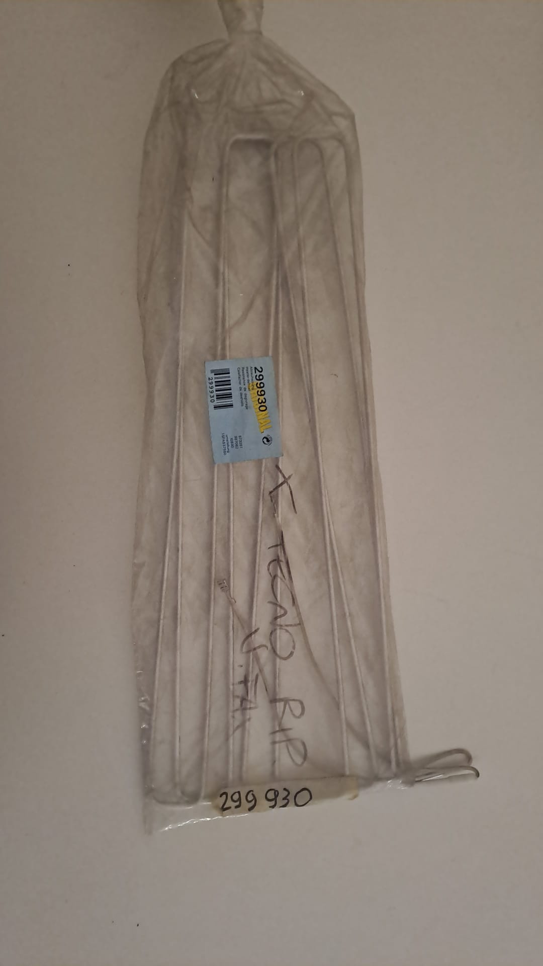 Resistenza sbrinamento evaporatore Bosch Siemens 00299930
